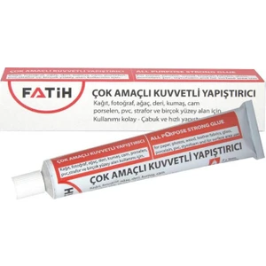 Sıvı Yapıştırıcı 90 gr Tüp Fatih Çok Amaçlı Kuvvetli Yapıştırıcı 1 Adet