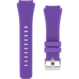Haylou Solar LS05 / LS05 S Tokalı Çapraz Çizgili Spor Silikon Kordon Kayış