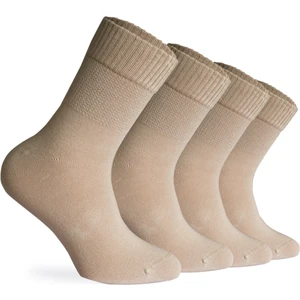 Nova Socks Erkek 4'lü Bambu Lastiksiz Sıkmayan Extra Rahat Şeker Çorabı / Çorap