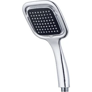 Siyah Kare Lüx Kireç Kırıcılı Duş Banyo Başlığı Kireç Kırıcılı