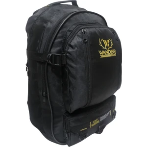 Baggor Wander 50 Litre Siyah Çok Gözlü, Sıkıştırma Kemerli Yürüyüş-Seyahat-Okul-Dağcı-Trekking-Kampçı Sırt Çantası
