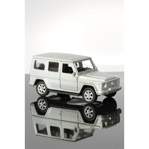Mercedes Benz G-Class Gri Çek Bırak Metal Model Oyuncak Araba 12 cm
