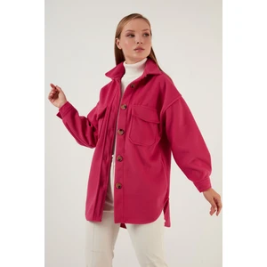 Cepli Oversize Kışlık Gömlek Ceket Bayan Gömlek Ceket 42190456