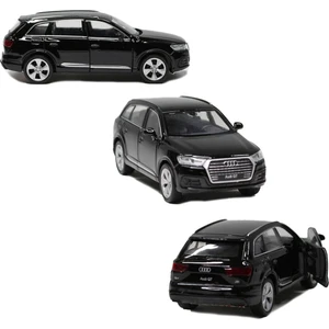 Audi Q7 Çek Bırak Metal Oyuncak Araba 12 cm Siyah