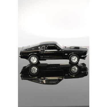 Toyaş 1969 Ford Mustang Boss 429 Siyah Çek Bırak Metal Model Fiyatı