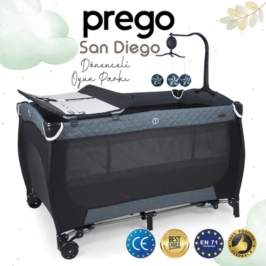 Prego San Diego Oyun Parkı Bordo 70*120 cm