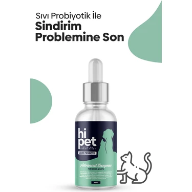 Hipet Sıvı Probiyotik Kedi  Probiyotik 50