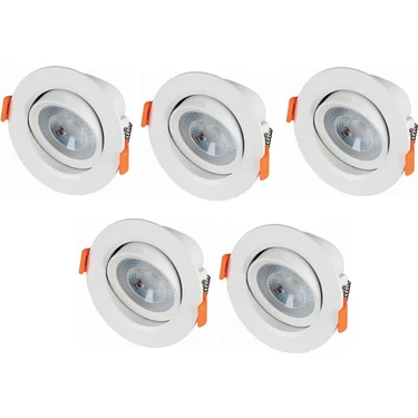 Cata 5 Adet Ct 5204 Cata 5 W Sıva Altı Led Spot Beyaz