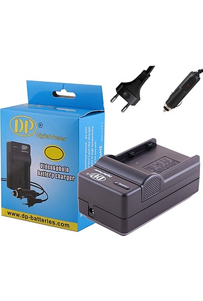 Digital Power Panasonic DMW-BCF10 Batarya Için Dp Şarj Aleti + Araç Şarjı