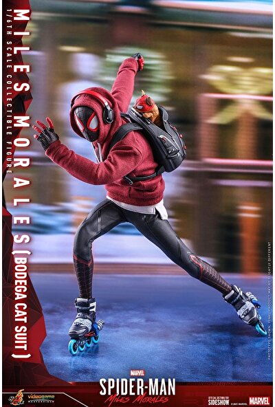 Hot Toys Spider-Man Miles Morales ( Bodega Cat Suit ) Sixth Scale Figure VGM50 908143