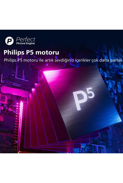 Philips 58PUS8507 58" 147 Ekran Uydu Alıcılı 4K Ultra HD Android Smart LED TV