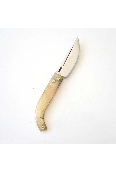 Tapan Bıçağı Tapan Cep Çakısı 14 cm Koç Boynuzu Paslanmaz