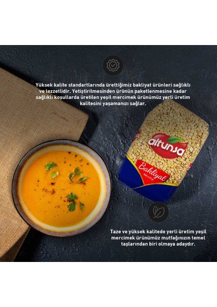 Yeşil Mercimek Yerli 900 G x 2 Adet