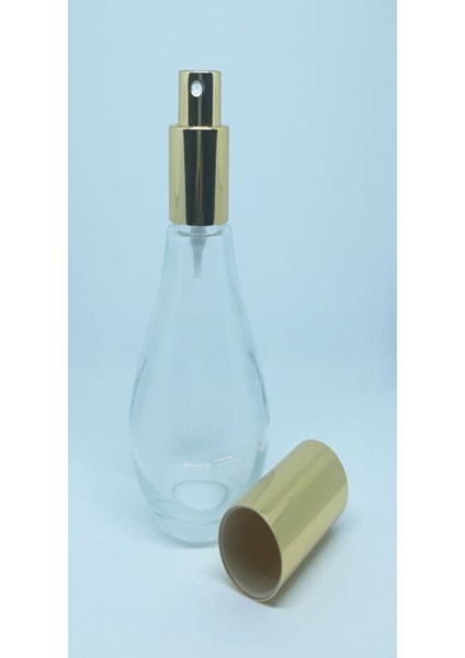 Boş Parfüm Şişesi 70 ml (6 Adet) Boş Ampul Şişe Sarı Metal Valf ve Kapak modelleri