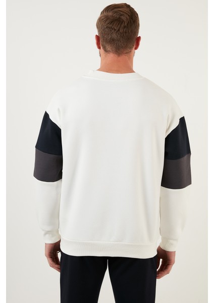 Pamuklu Oversize Içi Tüylü Yumuşak Şardonlu Sweat Erkek Sweat 5905298 indirimleri