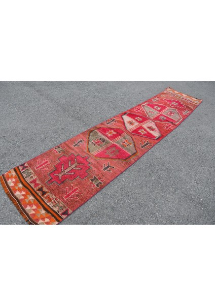 Türk Halısı Eskitme Halı Halı 72X332 Cm Pempe Halı El Yapımı Mutfak Halı Anadolusı Mutfak Halı fiyatları