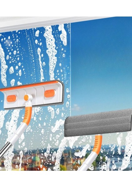 Teleskopik Çift Taraflı Pratik Cam Silme Aparatı Yeni Nesil fiyatları