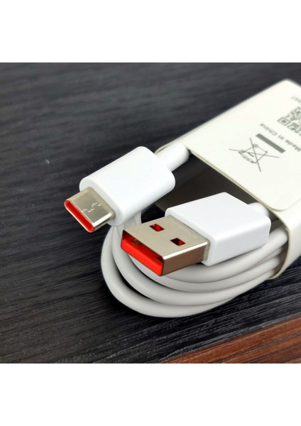 AXYA Xiaomi Turbo Şarj Kablosu Type-C 5A 65W