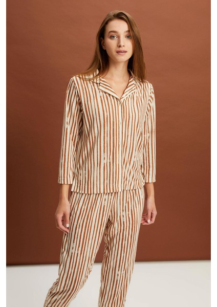 Çizgili Pijama Takımı (B22-143USU)