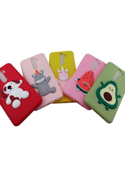Huawei P Smart S Cartoon Silikon Telefon Kılıfı