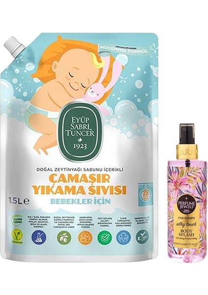 Vücut Spreyi Silky Touch ve Bebek Çamaşır Deterjanı