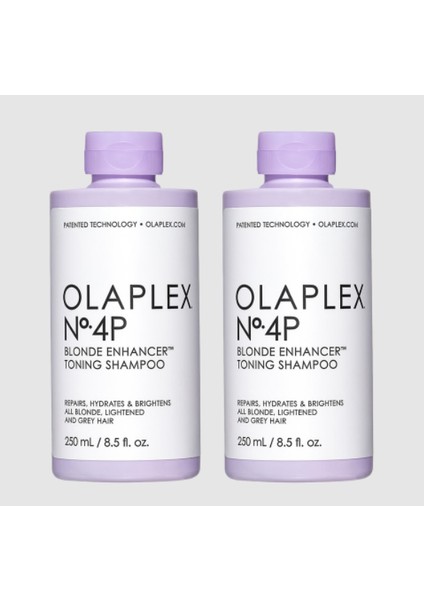 Olaplex No. 4-P Blonde Enhancer Toning Şampuan 2 x 250 ml