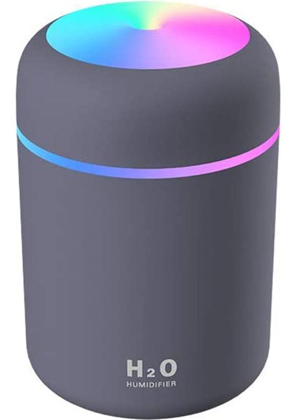 300 ml Ultrasonik Hava Nemlendirici Ortam Nemlendirici Işıklı Hava Nemlendirici Buharlı Nemlendirici Buhar Makinesi ve Aroma Difüzörü H2O Nemlendirici Oda Nemlendirici Hava Temizleyici