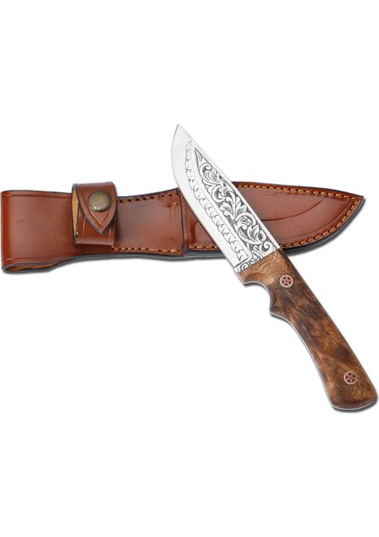 Bora 304 Marten Weru Sap Gravürlü Bıçak