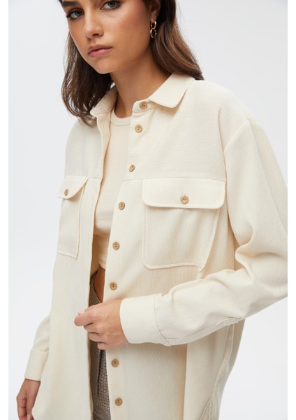 Düğme Detaylı Kadın Gömlek fiyatları