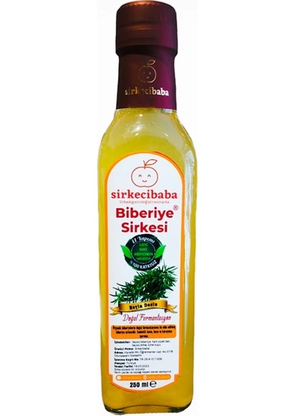 El Yapımı Biberiye Sirkesi 250 ml