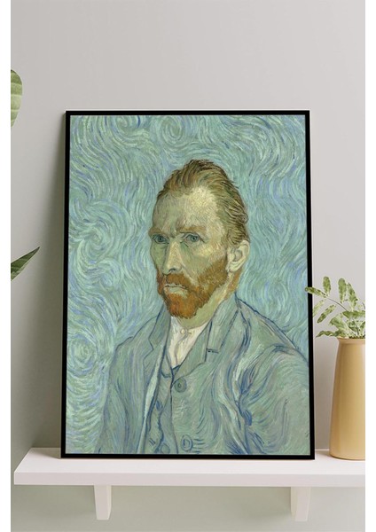 Otoportre - Van Gogh Sanatsal Çerçeveli Tablo