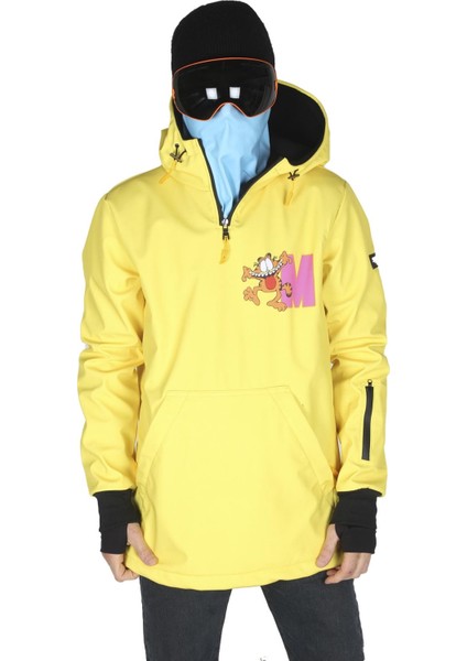 Garfield Yaka Fermuarlı Snowboard & Kayak Montu SS7764