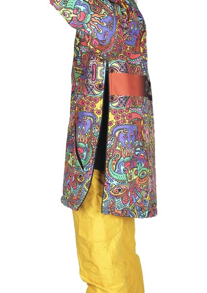 Mixed Design Yaka Fermuarlı Snowboard & Kayak Montu SS7769 indirimleri