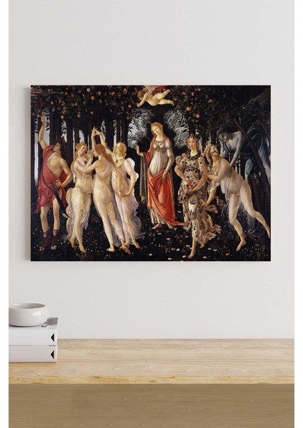 Ilkbahar - Primavera - Botticelli Sanatsal Kanvas Tablo