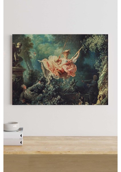 The Swing - Jean Honore Fragonard Sanatsal Kanvas Tablo