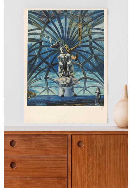 Santiago El Grande - Salvador Dali Sanatsal Poster
