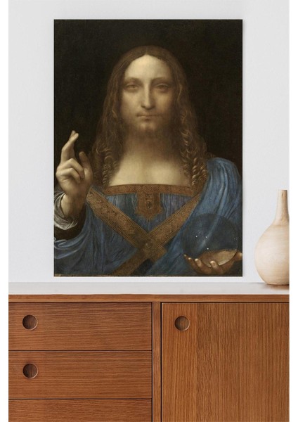 Salvator Mundi - Leonardo Da Vinci Sanatsal Poster
