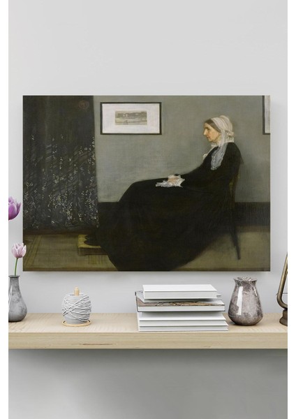 Whistlers Mother - James Abbott Whistler Sanatsal Poster
