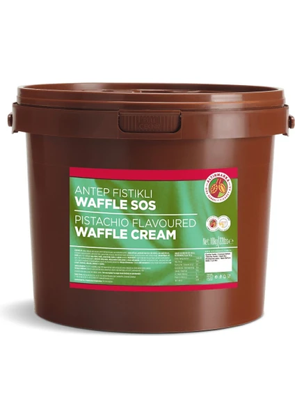 Antep Fıstıklı Waffle Sos 10 kg