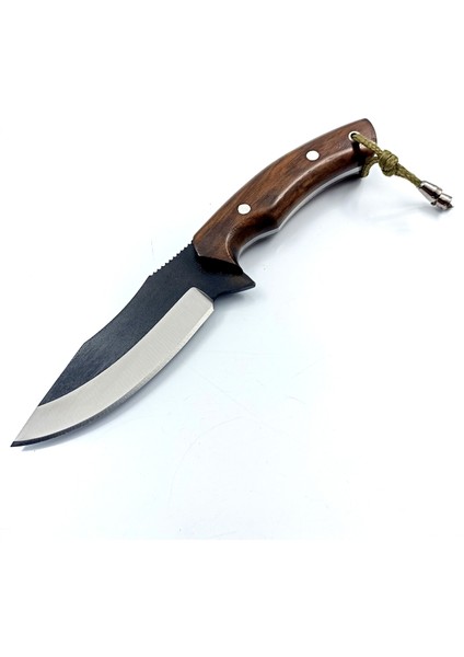 El Yapımı Kök Ceviz Kabzeli Paslanmaz Çelikten Av Bıçağı , Bushcraft Kamp Bıçağı , Erkek Arkadaş Için Kişiselleştirilebilir Hediye modelleri
