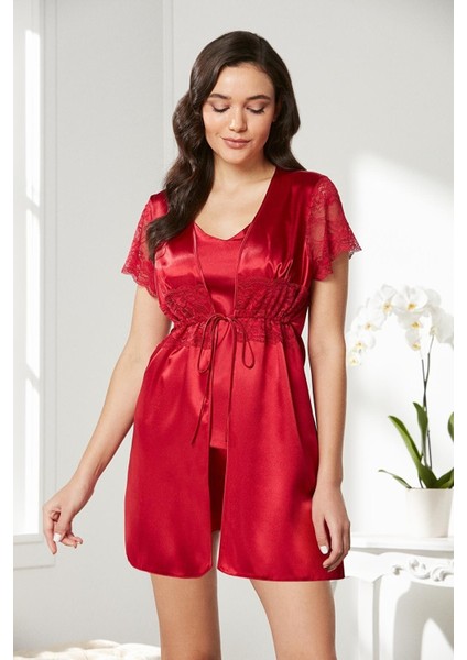 Pıerre Cardın 2480 Kadın 3 Lü Pijama Şort Sabahlık Takım fiyatları