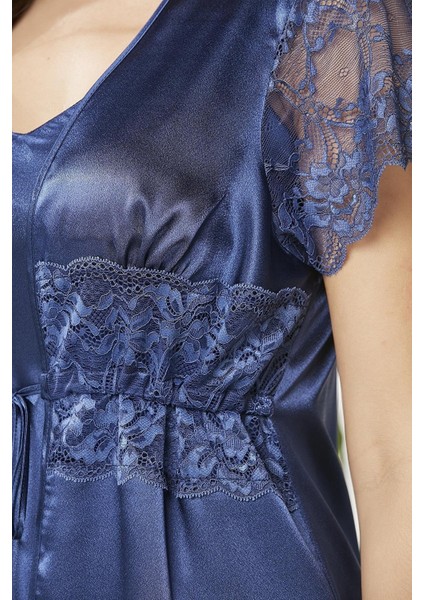 Pıerre Cardın 2480 Kadın 3 Lü Pijama Şort Sabahlık Takım fiyatları