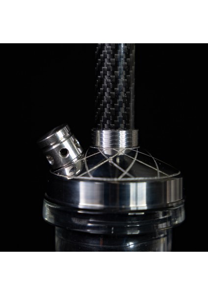 Carbon Silver Rus Çelik Nargile Takımı modelleri