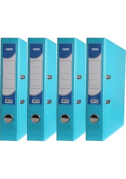 Büro Klasör Turkuaz Dar Noki Turkuaz Büro Klasörü Halkalı 4 Adet