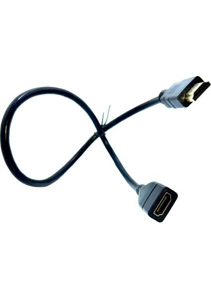 50CM HDMI Uzatma Kablosu Dişi Erkek HDMI 0.5m High Speed Extension Cable Yarım Metre fırsatları