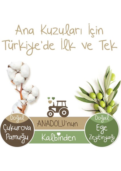 Bebek Bezi Doğadan Beden:6 (16-25 kg) Xlarge 288 Adet Süper Avantaj Paket