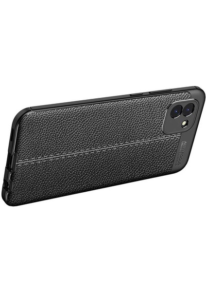 Samsung Galaxy A03 Kılıf Deri Dokulu Kamera Korumalı Silikon fırsatları