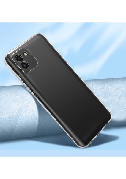 Samsung Galaxy A03 Kılıf Şeffaf Kamera Korumalı Silikon fırsatları