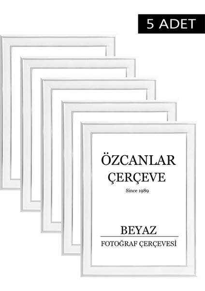 Boş Çerçeve Resim Çerçevesi Düğün Çerçevesi Çerçeve Gold Çerçeve Siyah Çerçeve Beyaz Çerçeve 5 Adet