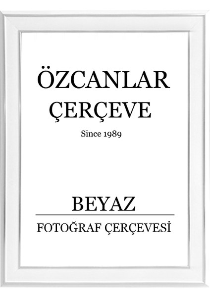 Boş Çerçeve Resim Çerçevesi Anı Çerçevesi 15X21 30X40 21X30 Çerçeve Gold Çerçeve Siyah Çerçeve